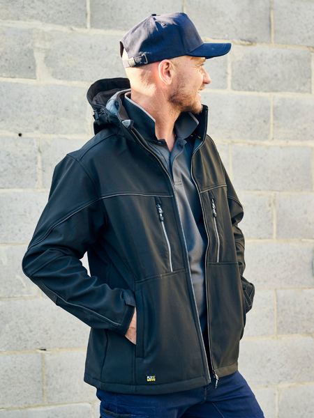 Bisley Flx & Move™ Hooded Soft Shell Jacket (BJ6570)