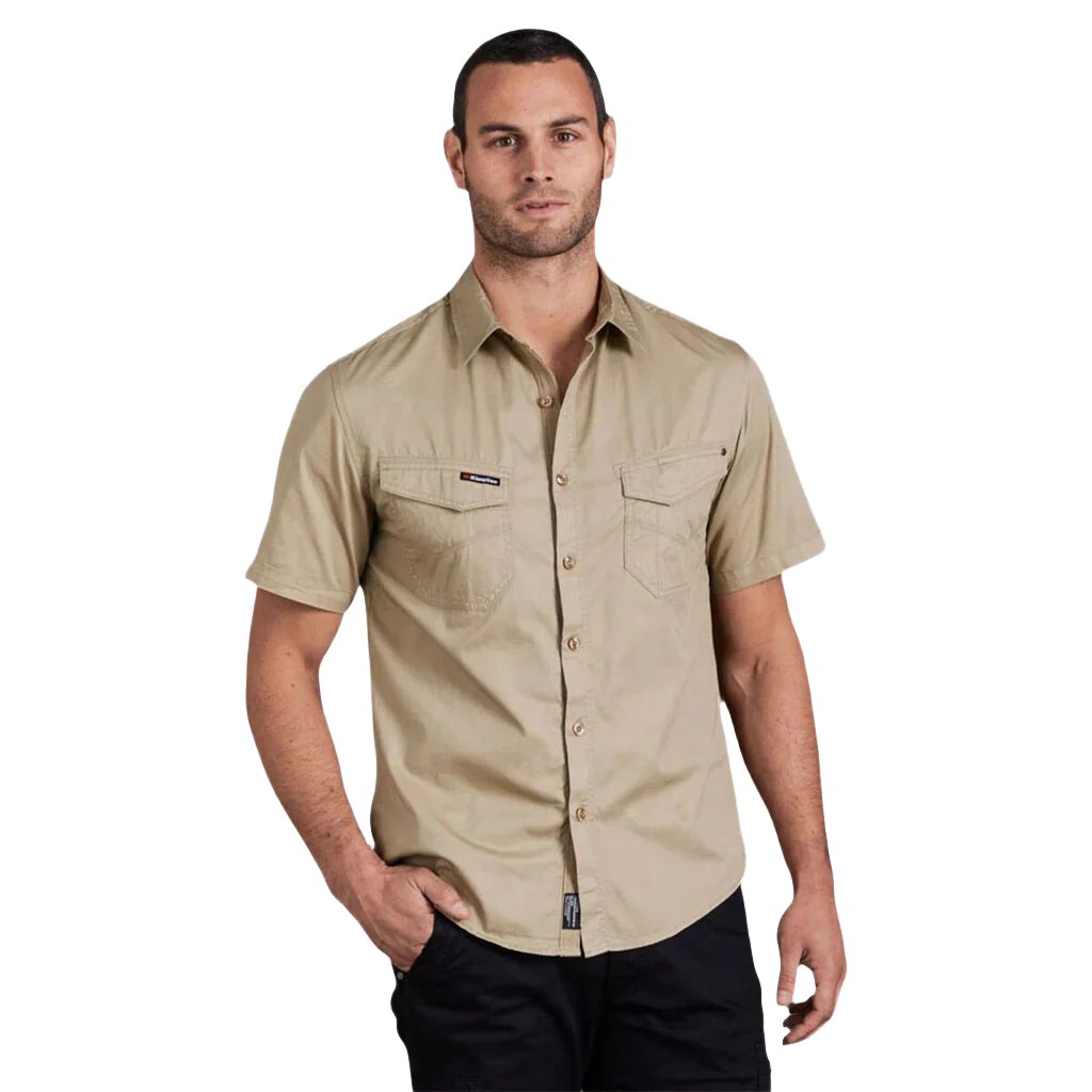 King Gee-King Gee Tradies Shirt S/S--Uniform Wholesalers - 6