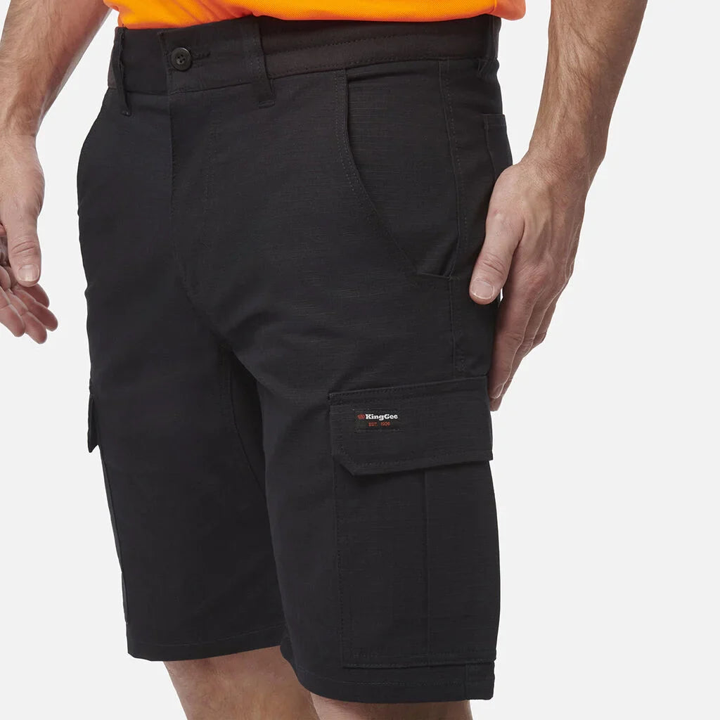 KingGee Rib Comfort waist short (K17007)