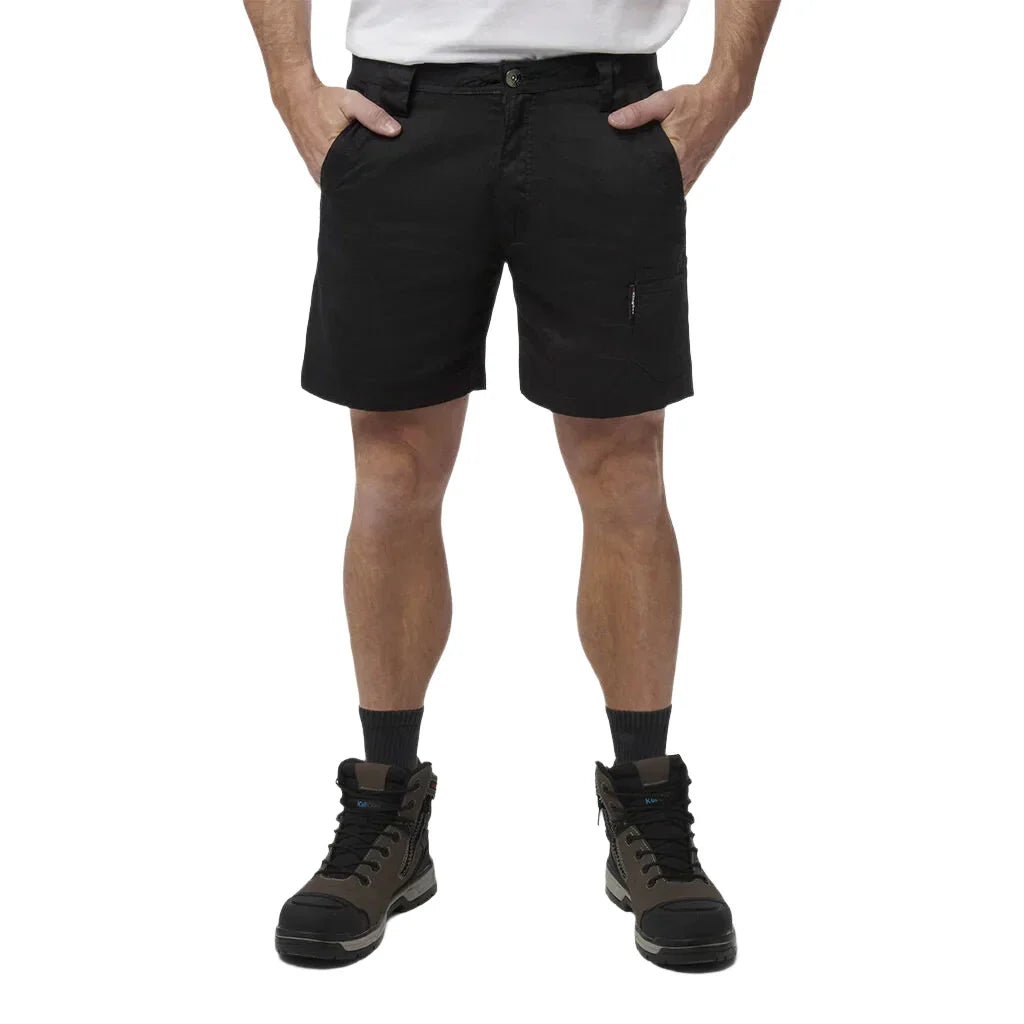 King Gee-King Gee Tradies Short Short-Black / 82R-Uniform Wholesalers - 1