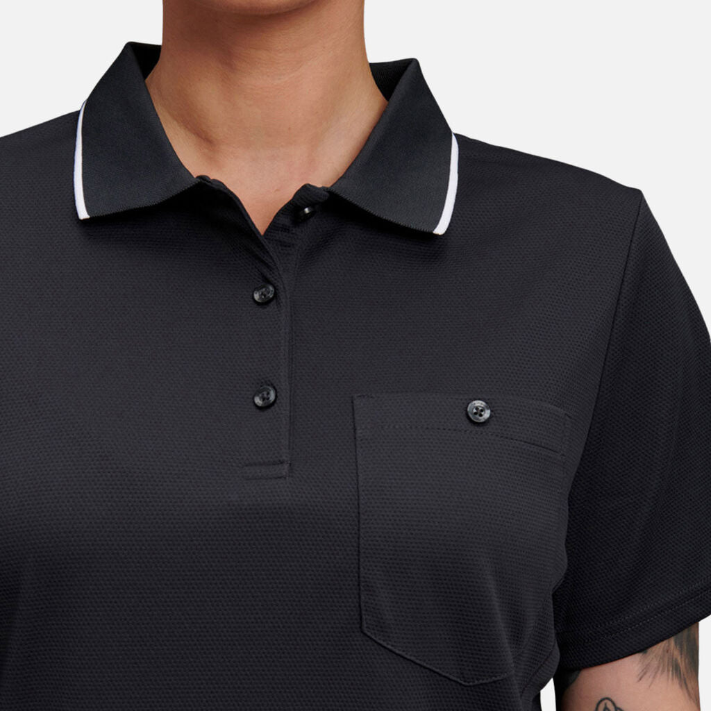 King Gee Workcool Women's Hyperfreeze Spliced Polo S/S (K44740)