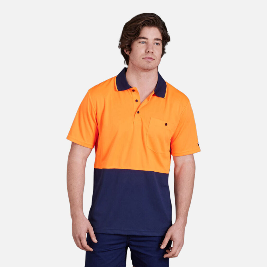 King Gee Workcool Hyperfreeze Spliced Polo Short Sleeve (K54205)