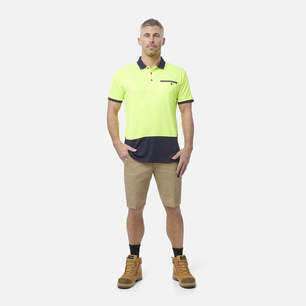 King Gee Workcool Spliced Polo Short Sleeve (K54845)