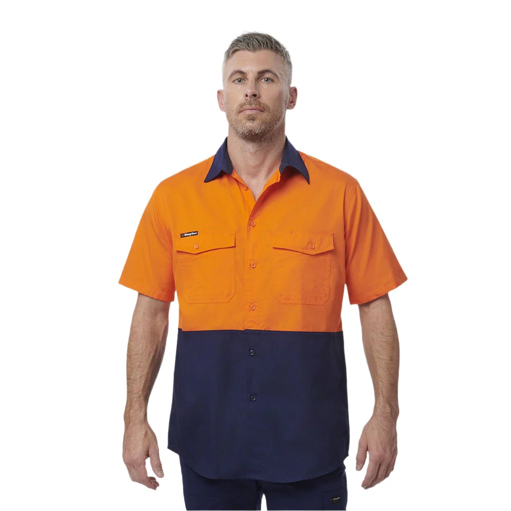 KingGee Workcool 2 Spliced Shirt S/S ( K54875)