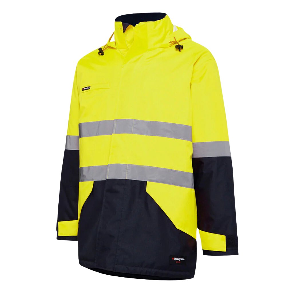 King Gee Reflective Insulated Wet Weather Jacket (K55010)