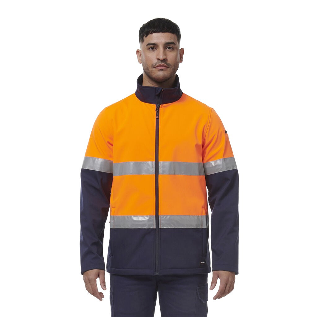 Hard Yakka Reflective Spliced Softshell Jacket (K55034)