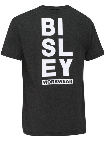 Bisley Cotton Vertical Logo Tee (BKT091)